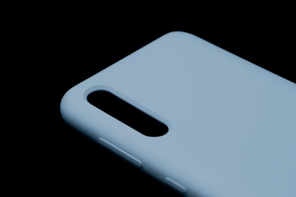Силиконовый чехол Full Cover SP для Samsung A50 mist blue