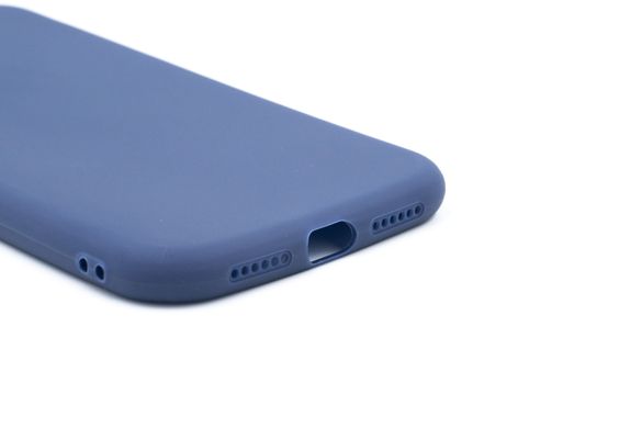 Силіконовий чохол Soft Feel для iPhone 11 navy blue Candy