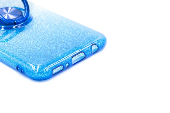 Силиконовый чехол SP Shine для Samsung M30s/M21 blue ring for magnet
