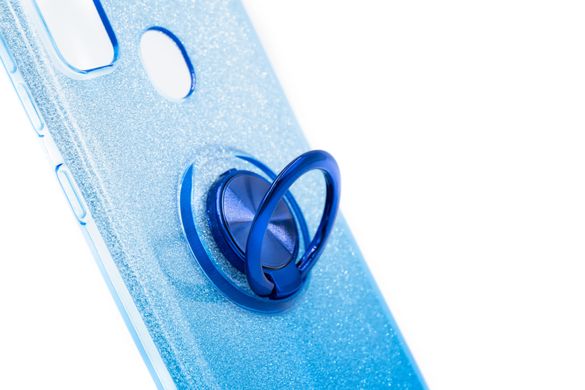 Силіконовий чохол SP Shine для Samsung M30s/M21 blue ring for magnet