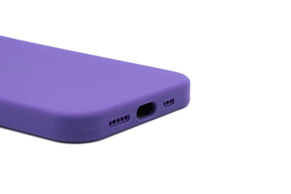 Силіконовий чохол Full Cover для iPhone 15 new purple (amethyst)