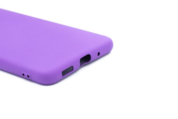 Силиконовый чехол Full Cover для Samsung M53 5G purple Full Camera без logo