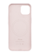 Силіконовий чохол with MagSafe для iPhone 14 light pink