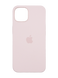 Силіконовий чохол with MagSafe для iPhone 14 light pink