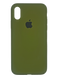 Силіконовий чохол Full Cover для iPhone X/XS virid