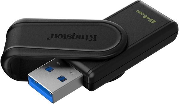 USB флеш накопитель Kingston DataTraveler Exodia S 64GB Черный + черный U