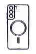 Чехол Fibra Chrome with MagSafe для Samsung S21 FE purple Full Camera