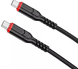 PD Кабель HOCO X59 Victory Type-C - to - Type-C 60W/3A/2m. black
