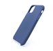 Силіконовий чохол Soft Feel для iPhone 11 navy blue Candy