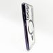 Чехол Fibra Chrome with MagSafe для Samsung S21 FE purple Full Camera