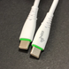 Кабель 4you Elbe Type-C to Type-C 3A 1m white