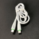 Кабель 4you Elbe Type-C to Type-C 3A 1m white