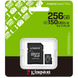 Карта пам'яті Kingston MicroSDXC 256GB Canvas Select Plus Gen3 150R 10class +a