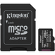 Карта пам'яті Kingston MicroSDXC 256GB Canvas Select Plus Gen3 150R 10class +a
