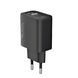 Сетевое зарядное устройство Ridea RW-20220 Rapid Duo 1USB/1USB-C QC/PD 20W black
