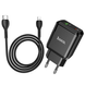 Сетевое зарядное устройство Hoco N5 PD20W+QC3.0 Type-C to Lightning (EU) black