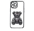 Силіконовий чохол Perfomance bear для iPhone 12 Pro Max black Full Camera