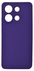 Силіконовий чохол Full Cover для Xiaomi Redmi Note 13 4G violet Full Camera без logo