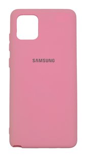 Силиконовый чехол Full Cover для Samsung Note 10 lite/A81 pink