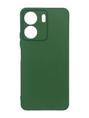 Силіконовий чохол Full Cover для Xiaomi Redmi 13C 4G dark green Full Camera без logo