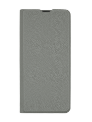 Чохол книжка FIBRA (рельєф) для Xiaomi Redmi 12 grey
