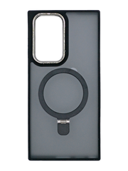 Чехол Matte Ring-MagSafe для Samsung S22 Ultra 5G black