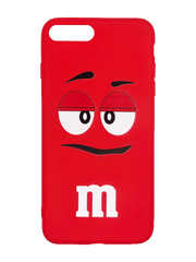 Силіконовий чохол JOY для iPhone 7+/8+ M&M"s red