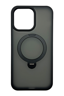 Чохол TPU+PC Metal Buttons with MagSafe Colorful HQ Ring для iPhone 14 Pro Max black
