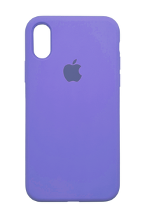 Силіконовий чохол Full Cover для iPhone X/XS lilac/dasheen