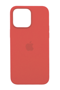 Силиконовый чехол with MagSafe для iPhone 13 Pro nectarine 1:1 Smart animation