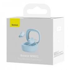 Навушники бездротові Baseus Bowie WM02 TWS blue