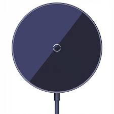 Бездротовий ЗП Baseus Simple Mini3 Magnetic Wireless Charger 15W purple
