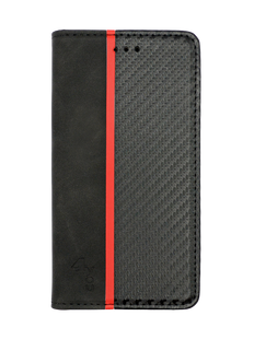Чехол книжка Carbon для Samsung A01 black (4you)