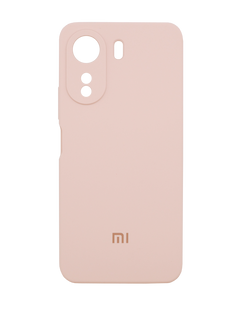 Силіконовий чохол Full Cover для Xiaomi Redmi 13C/Poco C65 pink sand (AAA) Full Camera