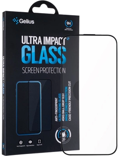 Защитное стекло Gelius Ultra Impact для iPhone 17/16 Pro black