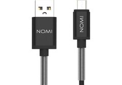 Кабель Nomi DCMQ 10m USB micro 1м Black