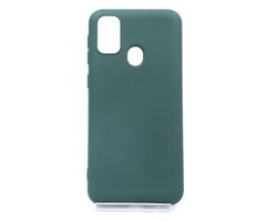 Силіконовий чохол Full Soft для Samsung M30s (M307) dark green