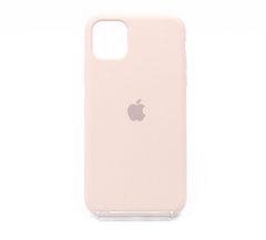 Силіконовий чохол Full Cover для iPhone 11 Pro Max pink sand