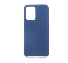Силіконовий чохол Soft Feel для Xiaomi Redmi Note 11E blue Candy