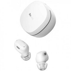 Навушники бездротові Baseus Encok True Wireless Earphones WM01 white NGTW240002