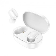 Bluetooth стерео гарнитура Hoco DES11 Wireless Headset TWS white