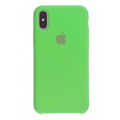 Силіконовий чохол original для iPhone X lime green