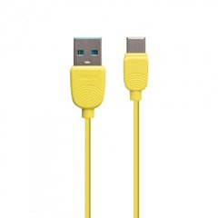USB кабель Celebrat SKY-2T Type-C FC 1m yellow