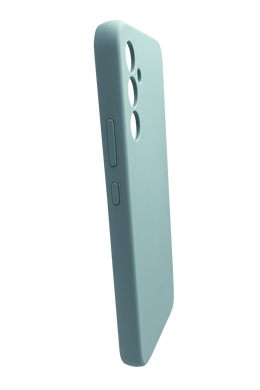 Силіконовий чохол Fibra для Samsung A34 mint Full Camera