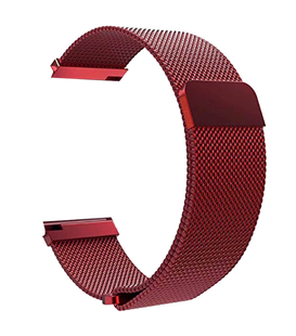 Ремешок Milanese Loop для Xiaomi Amazfit/Samsung 22mm red