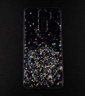 Силиконовый чехол WAVE Confetti для Xiaomi Redmi Note 8 Pro(TPU) purple
