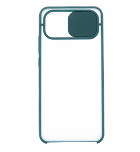 TPU чохол Camshield mate для Xiaomi Redmi 9A green шторка/захист камери