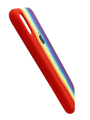 Силіконовий чохол Full Cover для iPhone XS Max Rainbow №2