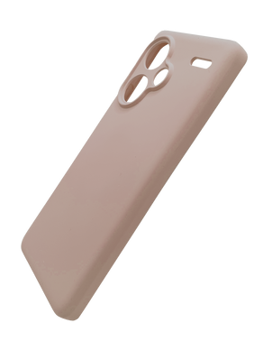 Силиконовый чехол Full Cover для Xiaomi Redmi Note 13 Pro+ pink sand Full Camera без logo