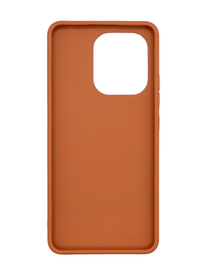 TPU чохол Bonbon Metal Style для Xiaomi Redmi Note 13 4G papaya